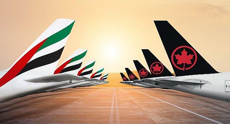 Emirates ve Air Canada, Global Uçuş Ağlarını Genişletmek ve Müşteri Deneyimini Geliştirmek için Ortak Uçuş Anlaşmasını Faaliyete Geçirdi
