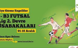 Görme Engelliler Futsal Turnuvası Kocaeli’de
