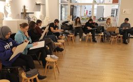 Turan Erol Sanat Atölyesi Gençleri Sınava Hazırlıyor