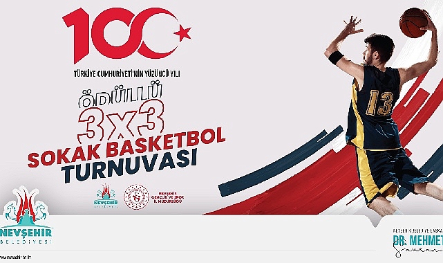 29 Ekim Cumhuriyet Kupası Sokak Basketbol Turnuvasına 21 Takım Katılıyor